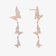 DIAMOND BUTTERFLY LINEAR EARRINGS