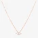 DIAMOND MINI EVIL EYE PENDANT NECKLACE