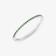 EMERALD THIN PINKY RING