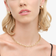 HOLLOW HEXAGON LINK NECKLACE