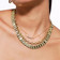 HOLLOW HEXAGON LINK NECKLACE