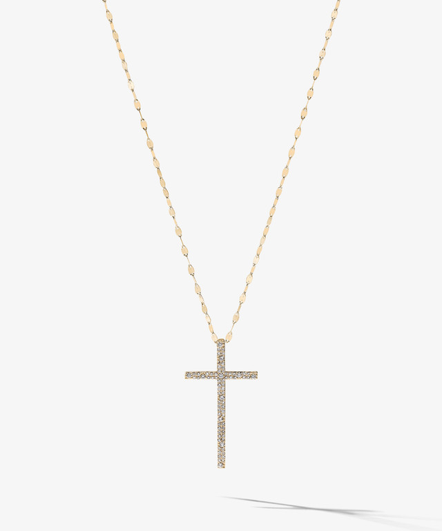 Daily Cross Diamonds Necklace