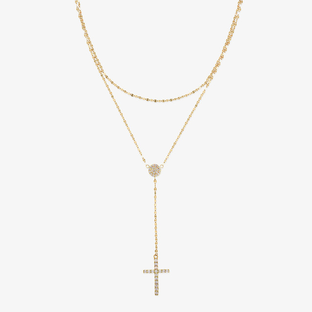 Gold and Diamond Religious Jewelry - Crosses and Faith - LANA
