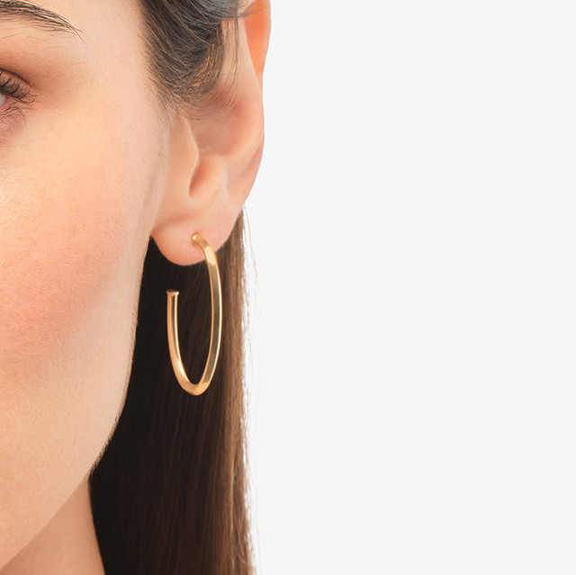 luijewelry big hoop ピアス　片耳 lui jewelry large hoop ラージフープ ピアス 【公式通販】