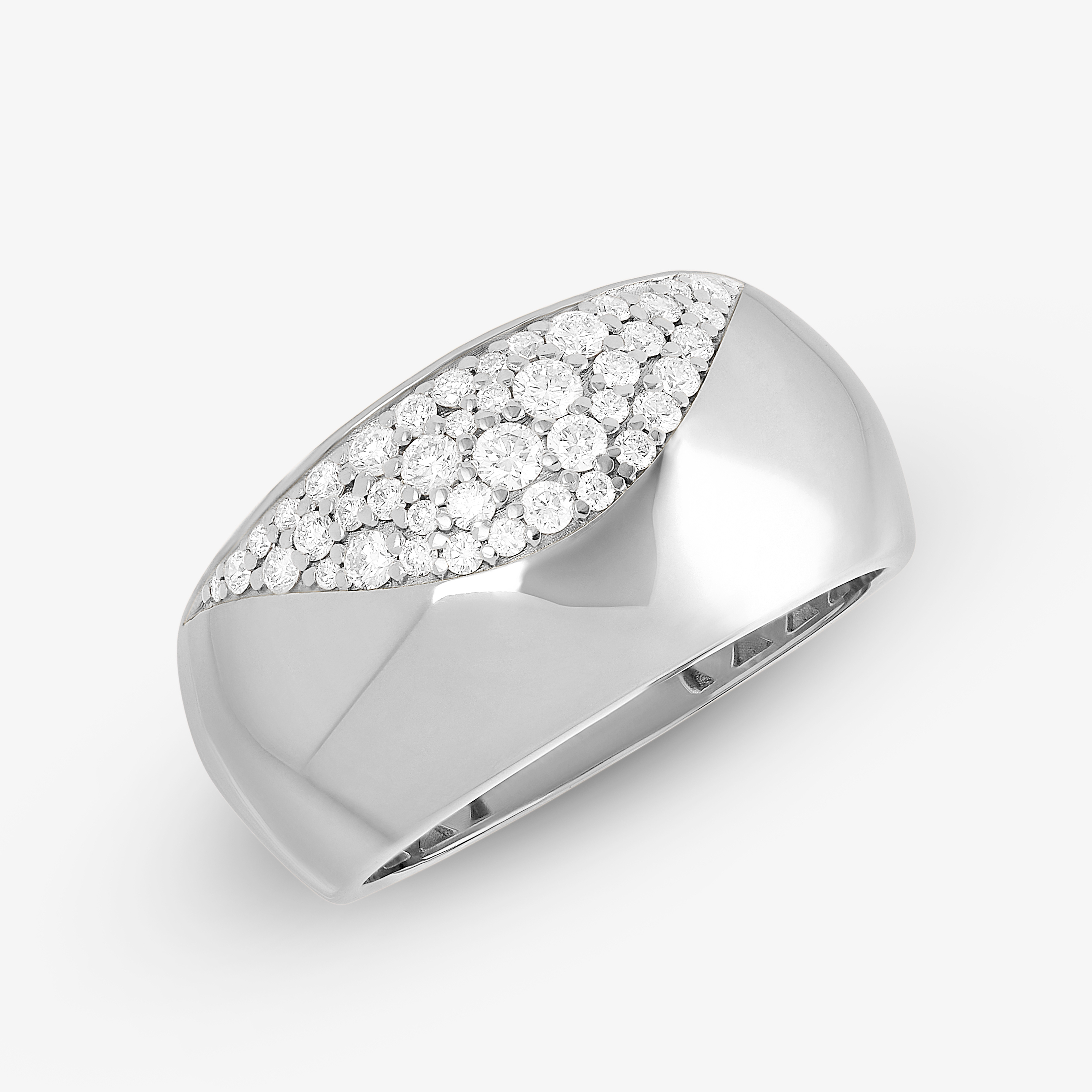 Lana Diamond Dipped Protofusion Ring In In 14k White Gold