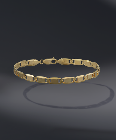 gold chain bracelet designs for men