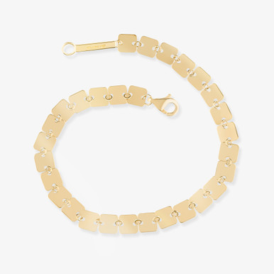 【2plan】23SS★ [MADE] Logarden Chain Bracelet 99g 8.5 Inch Chino Link Bracelet Solid Handmade ID Greek 925