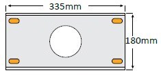 boat seat slide mounting pattern