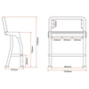 Boat Seat Dimensions