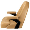 Relaxn Nautilus Premium Boat Seat - Camel Tan