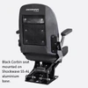 Shockwave Corbin Mid-Back Helm Seat - Storm White