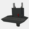 Shockwave Bulkhead Mount Adjustable Footrest