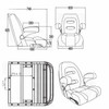 Relaxn Pacific Series Boat Seat - Vivid White