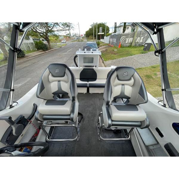 Relaxn Stainless Steel Spaceframe Narrow (293817) Boat Seats Australia