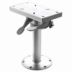 Vetus Fixed Height Removable Seat Pedestal with Slide & Swivel
