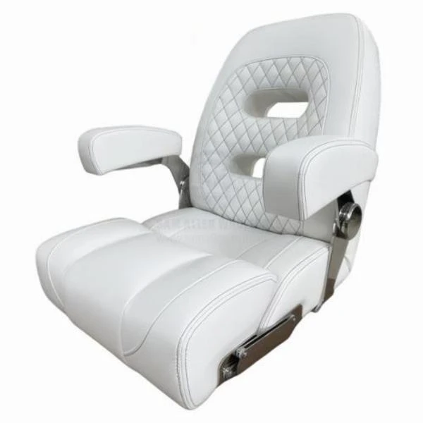 Relaxn Pacific Series Boat Seat - Vivid White