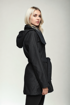 Black Everglades Rain Jacket