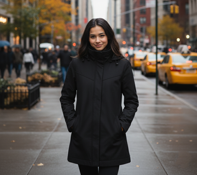 Seasonal Transition with Style: Mia Melon's Waterproof Fleece and Cotton Jackets for Coastal Seasons
