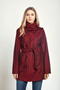 Oxblood Red Everglades Rain Jacket