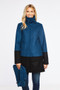 Kendra Deep Teal/Black Waterproof Winter Coat