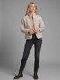 Ayla quilted liner jacket sand front