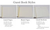 Beach Home Guest Book - Guest Book Page Options