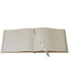 Library Bound Leather Guest Book - Lined Pages - Blue Sky Papers
