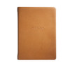 Leather Traveler's Atlas - British Tan Leather - from Blue Sky Papers
