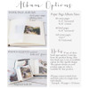 Leather Rustic Album- Album options- by Blue Sky Papers