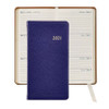 Leather Pocket Planner 2021 - Indigo Goatskin Leather - from Blue Sky Papers