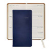 Leather Pocket Planner 2021 - Navy Traditional Leather - from Blue Sky Papers