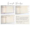 Guest Sign In Book - Guest Book Page Options