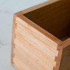 Recipe for Marriage Box - wood detail - from Blue Sky Papers