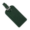 Leather Luggage Tags - Green Traditional Leather - Blue Sky Papers