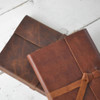 Leather Rustic Journal- Rustic Brown Leathers vary in shade and texture for this item - by Blue Sky Papers