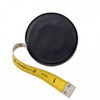 Leather Tape Measure - Black Vachetta Leather - From Blue Sky Papers