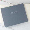 Mr and Mr Wedding Guest Book - handmade by Blue Sky Papers