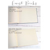 Modern Blush Book- Traditional Guest Book Options- by Blue Sky Papers