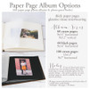 Modern Blush Book- Paper Page Album Options- by Blue Sky Papers