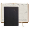Leather Desk Diary 2021 - Black Traditional Leather - from Blue Sky Papers
