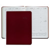 Leather Desk Diary 2026 - Bordeaux Traditional Leather- Blue Sky Papers