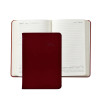 Leather Day Planner 2026 - Bordeaux Traditional Leather - Blue Sky Papers