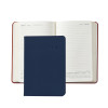 Leather Day Planner 2026 - Navy Traditional Leather - Blue Sky Papers