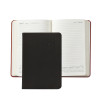 Leather Day Planner 2026 - Black Traditional Leather - Blue Sky Papers