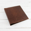 Natural Leather Binder - rustic leather cover - Blue Sky Papers