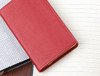 Pocket Leather Journal - Red - Blue Sky Papers