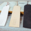 Leather Bookmarks - several colors - by Blue Sky Papers