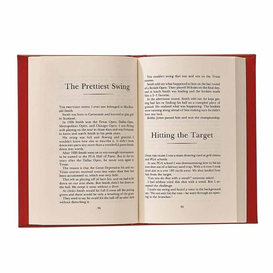 Harvey Penick's Little Red Book- Leather Bound Edition
