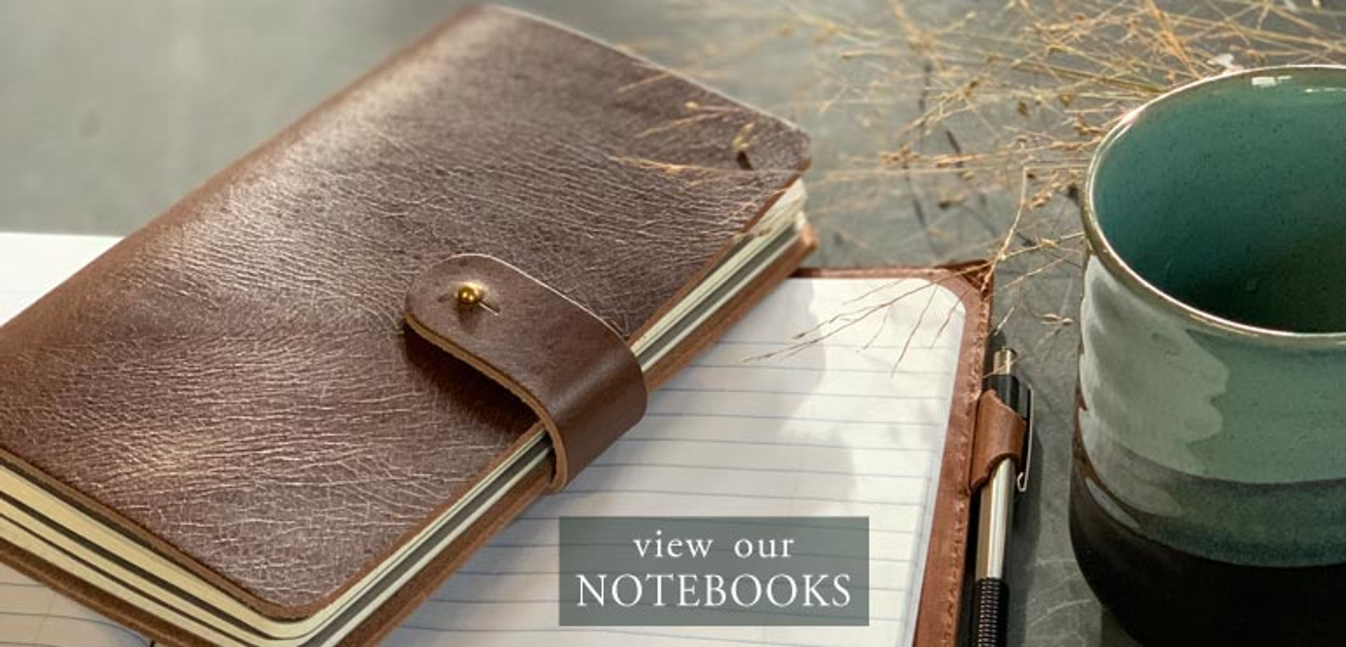 Tell your Story, or just be organized in our Leather Journals and Notebooks - Blue Sky Papers