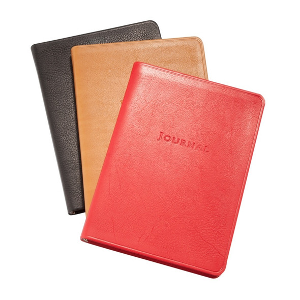 Leather Travel Journal - Traditional Leather - Blue Sky Papers
